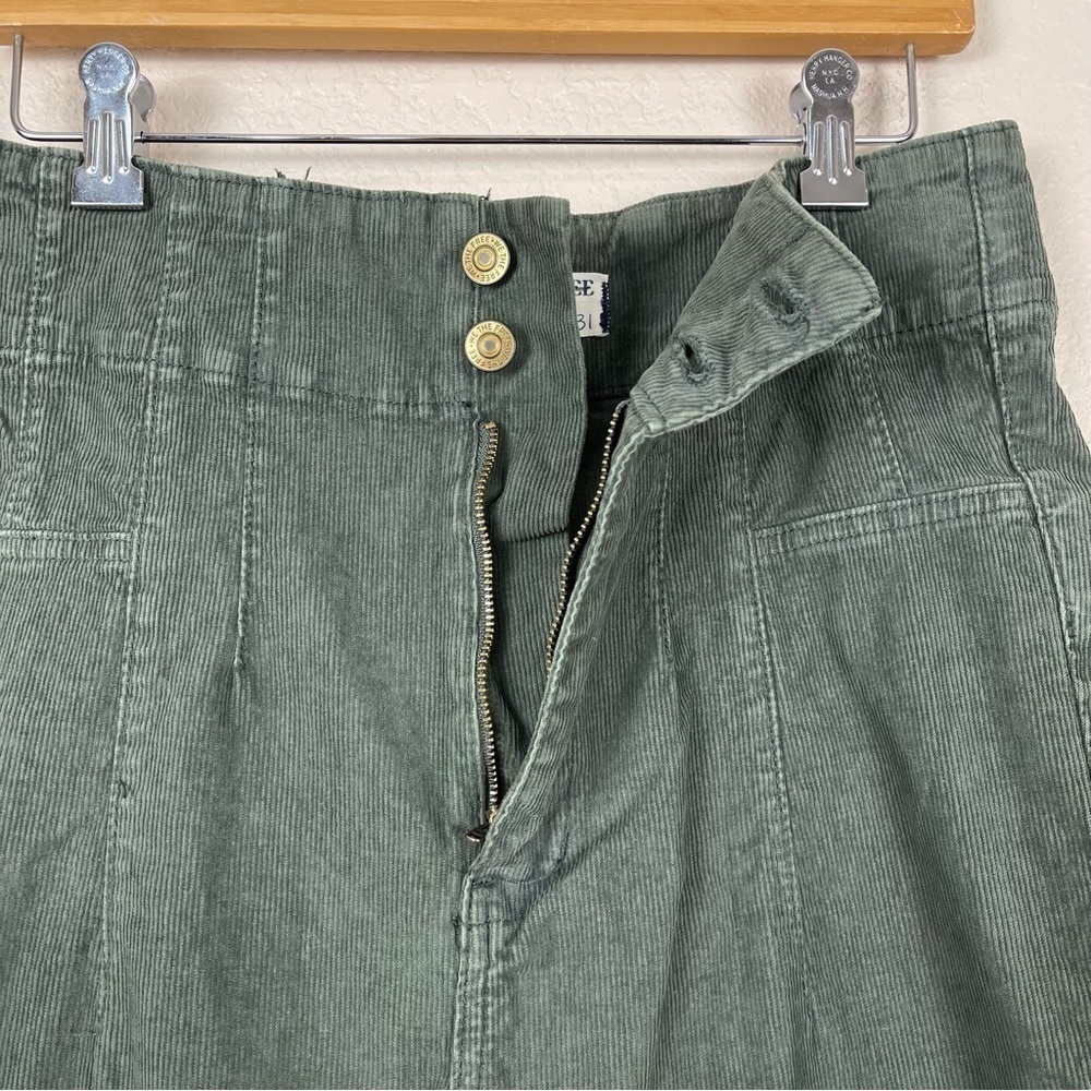 Free People Jayde Cord High Rise Flare Pant Size 31 Women - Picture 4 of 15